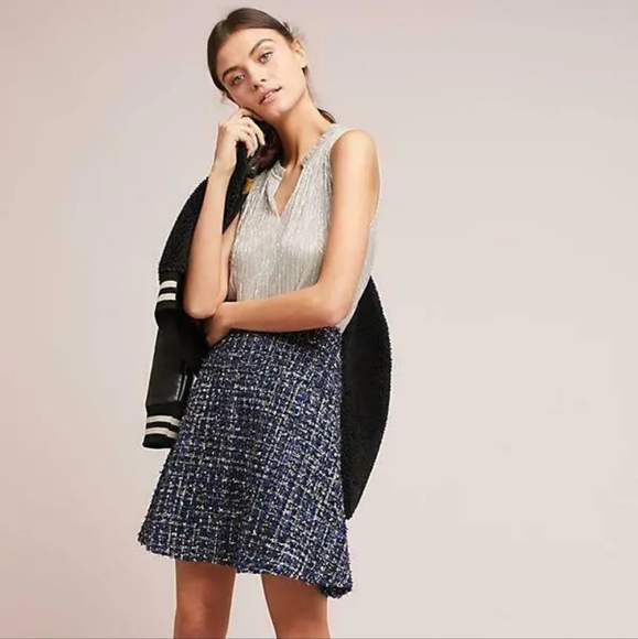 Anthropology shimmer smocked tank - Picture 15 of 16